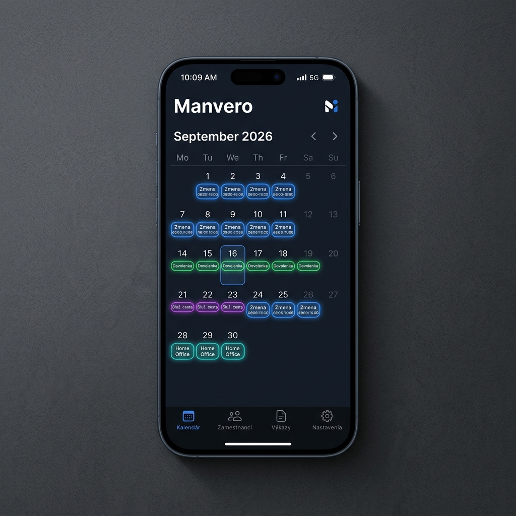 Manvero – tmavý kalendár